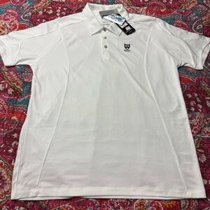 Adidas Clima Cool Formotion White Polo Shirt XL Navesink Country Club